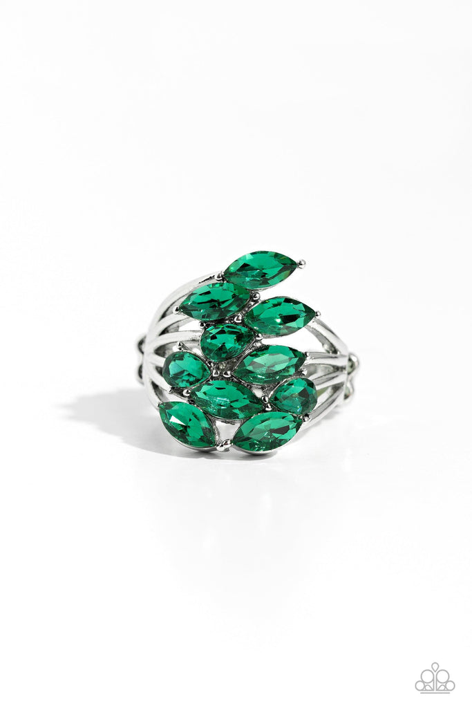 PRE-ORDER Wave of Whimsy - Green Paparazzi Ring - The Sassy Sparkle