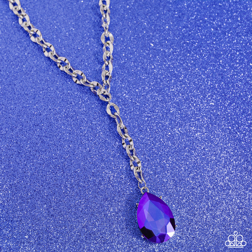 Benevolent Bling-Purple Paparazzi Necklace - The Sassy Sparkle