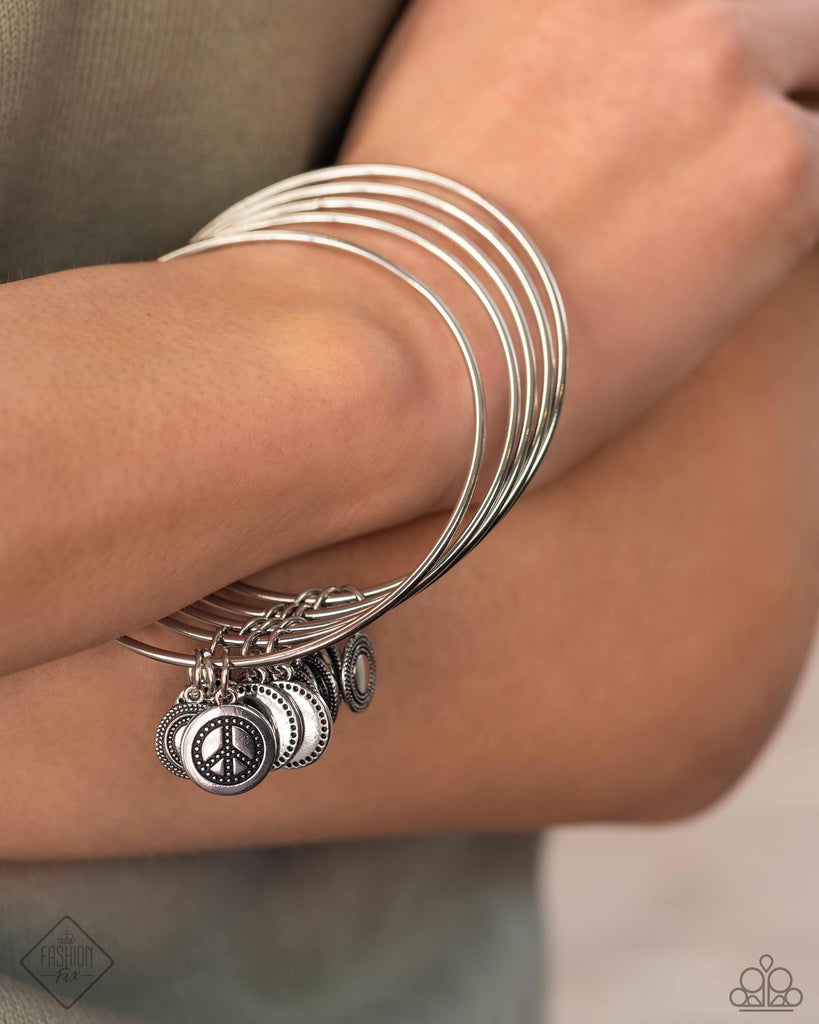 My Interest is Piqued - Silver Bracelet-Paparazzi