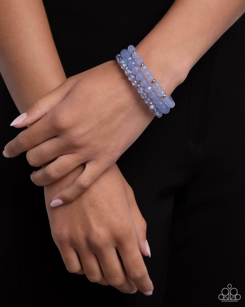 Cultured Cause - Blue Bracelet-Paparazzi