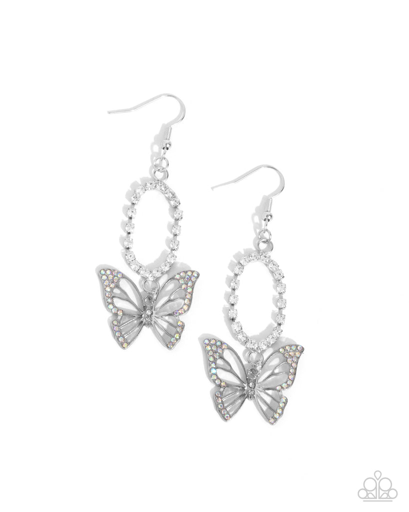 Aerial Avenue - Multi Earring-Paparazzi - The Sassy Sparkle