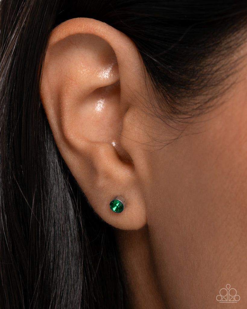 Logical Light - Green Paparazzi Earring