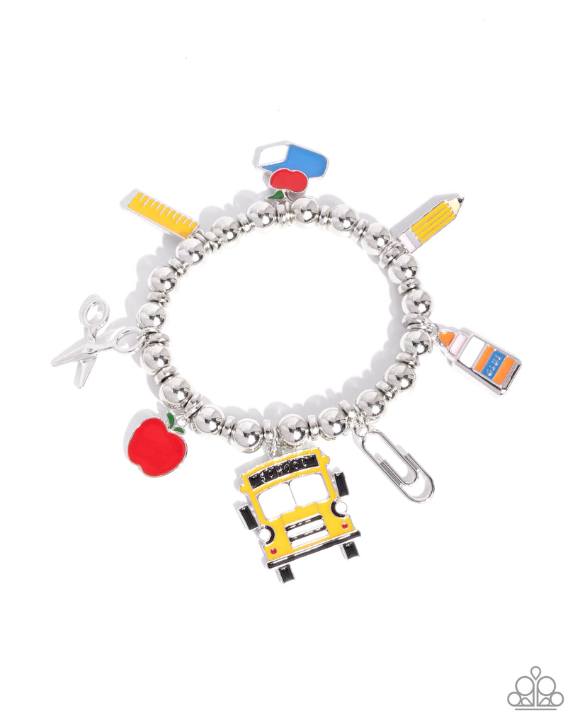 Schoolyard Statement - Multi Bracelet-Paparazzi - The Sassy Sparkle