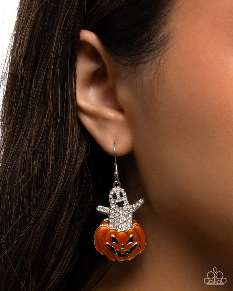 Spooky Statement - Multi Earring-Paparazzi