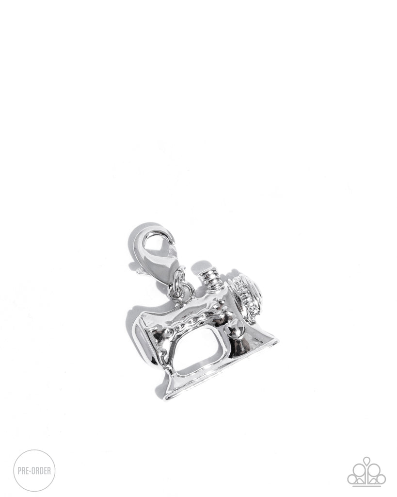 SEW-ing Style - Silver Charm-Paparazzi - The Sassy Sparkle