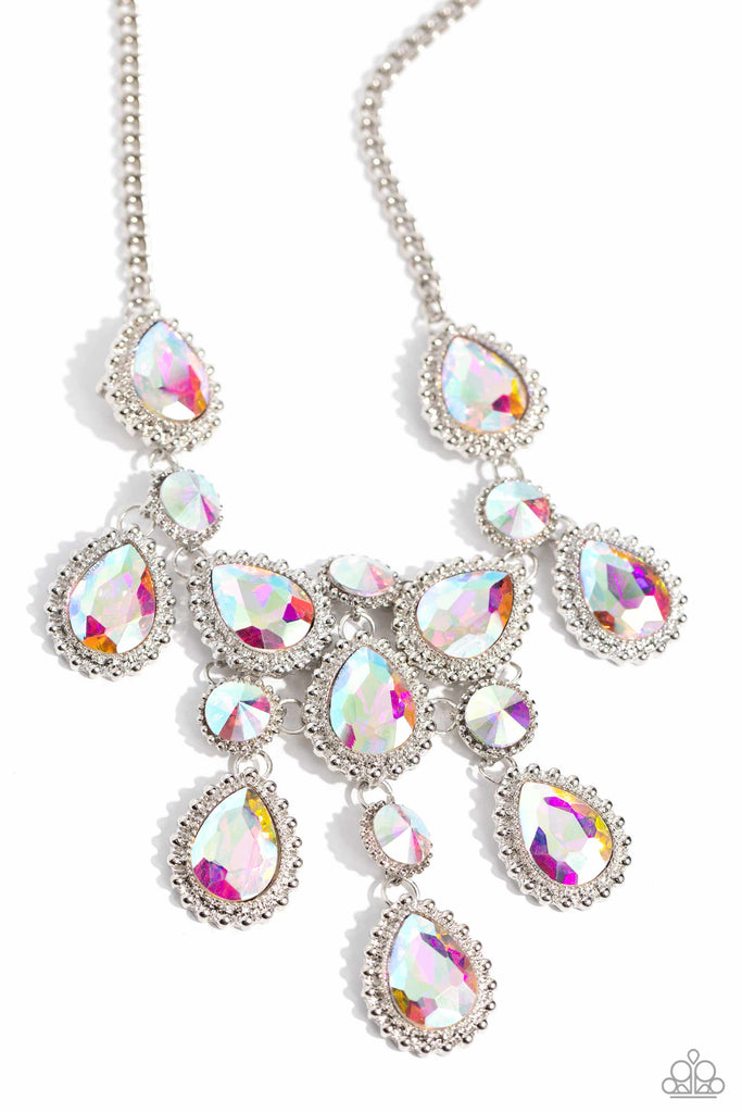 Dripping in Dazzle-Multi Necklace Paparazzi - The Sassy Sparkle