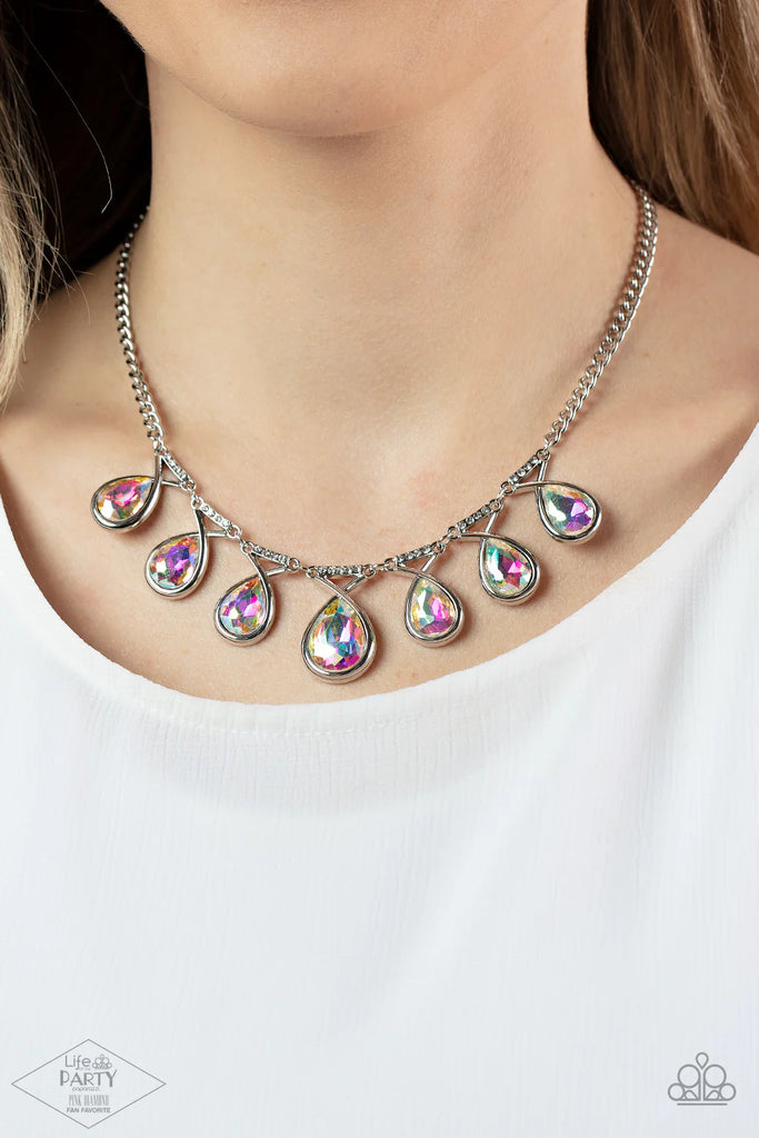 Love At Fierce Sight - Multi Necklace-Paparazzi