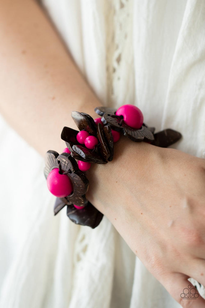 Mediterranean Mangrove - Pink Paparazzi Bracelet