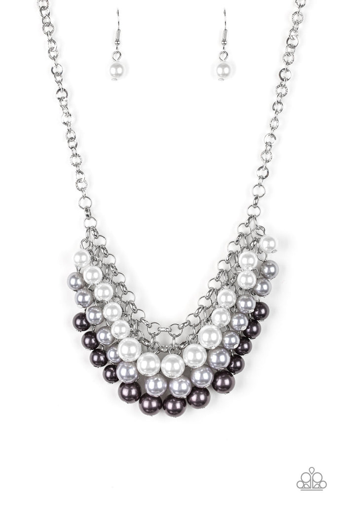 Run For The Heels! - Multi Pearl Necklace-Paparazzi - The Sassy Sparkle