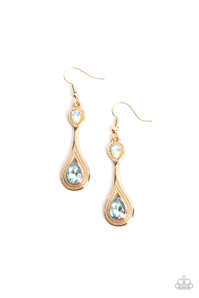 Dazzling Droplets - Multi Earring-Paparazzi