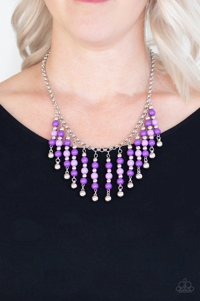 Your SUNDAE's Best - Purple Necklace-Paparazzi