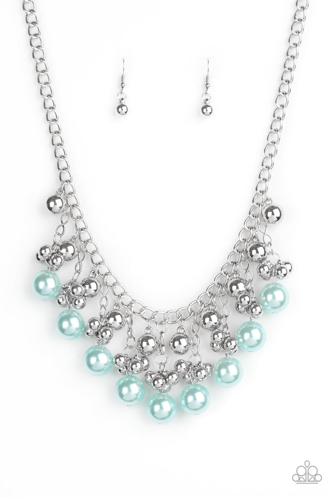 Pearl Appraisal - Blue Pearl Necklace-Paparazzi - The Sassy Sparkle