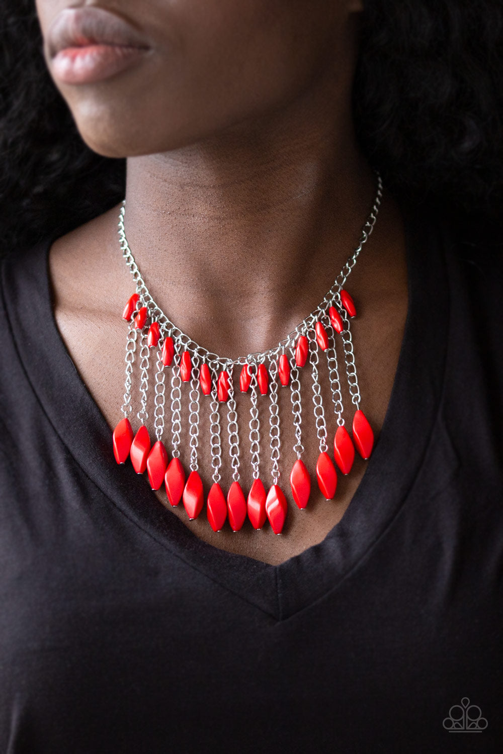 Paparazzi Jewelry Metro Must-have - Red Necklace Bling By Jessiek – Bling  by JessieK