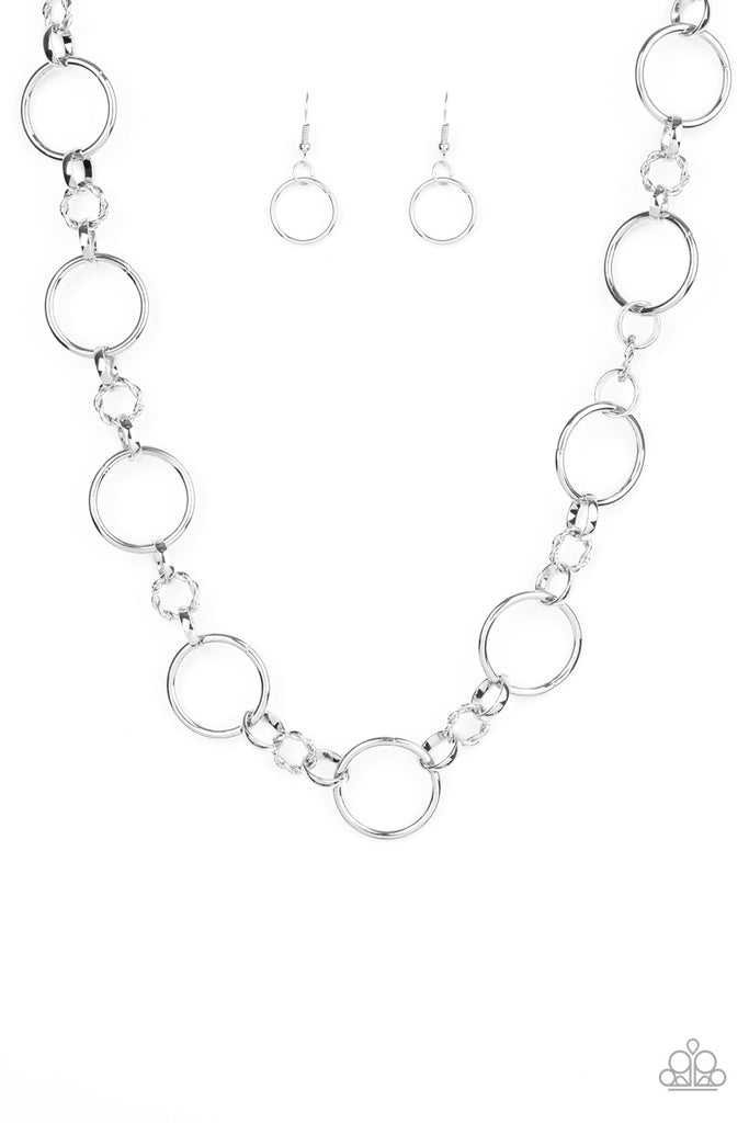Classic Combo - Silver Necklace-Paparazzi