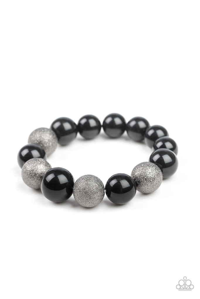 Humble Hustle - Black Gunmetal Bracelet-Paparazzi