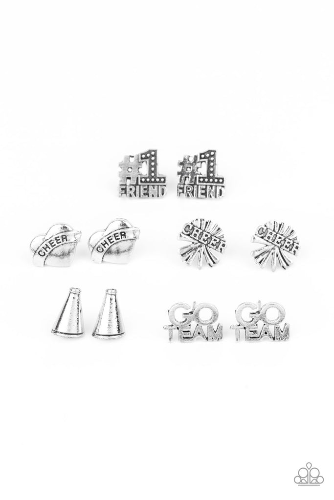 Starlet Shimmer Earring-Cheer-Paparazzi - The Sassy Sparkle