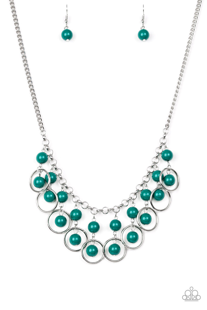 Really Rococo - Green Necklace-Paparazzi