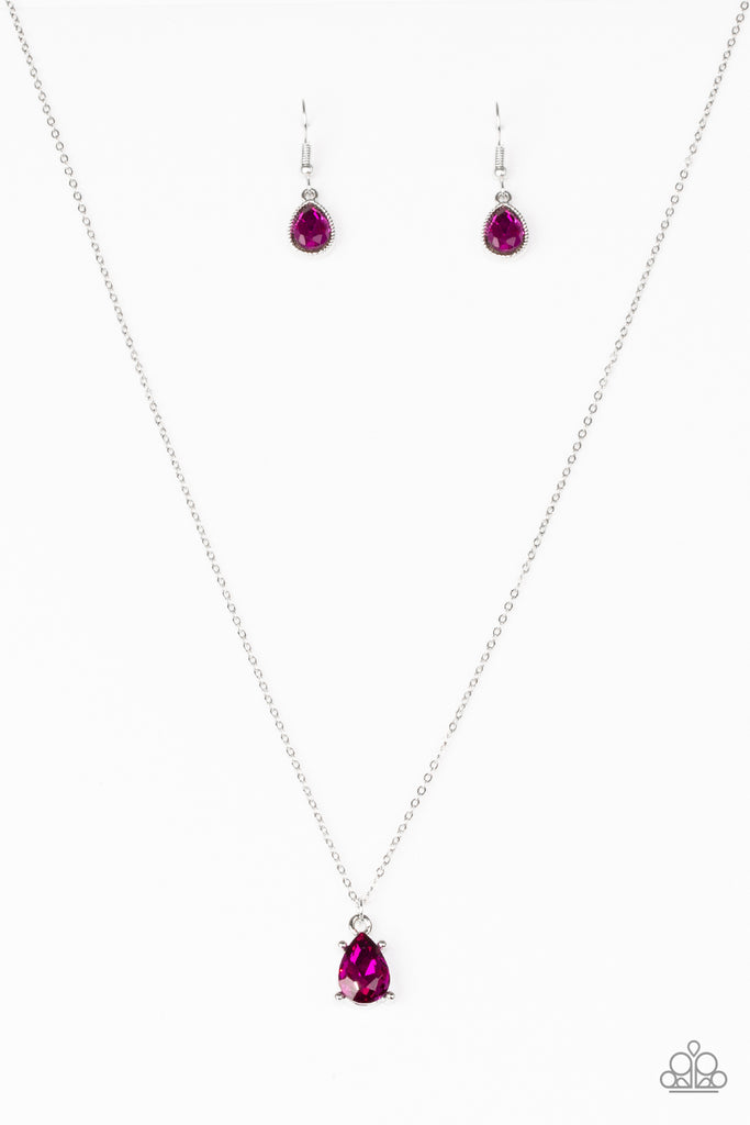 Classy Classicist - Pink-Paparazzi Necklace - The Sassy Sparkle