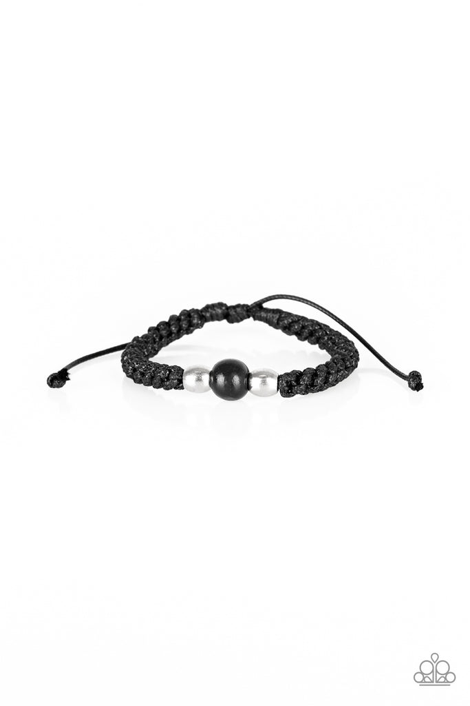 Once Upon A FORESTER - Black Urban Bracelet-Paparazzi