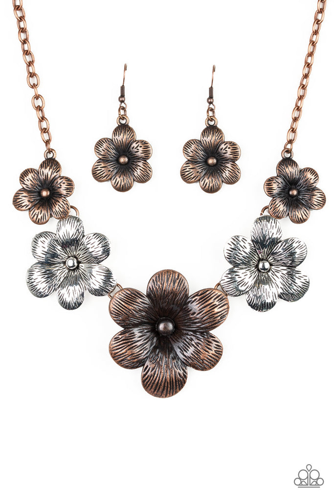 Secret Garden - Multi Necklace-Paparazzi - The Sassy Sparkle