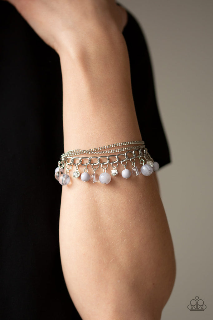 Let Me SEA! - Silver Bracelet-Paparazzi