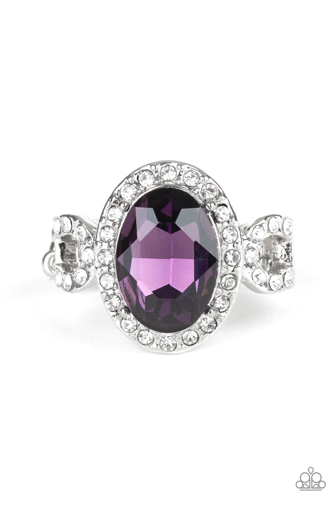Magnificent Majesty - Purple Ring-Paparazzi