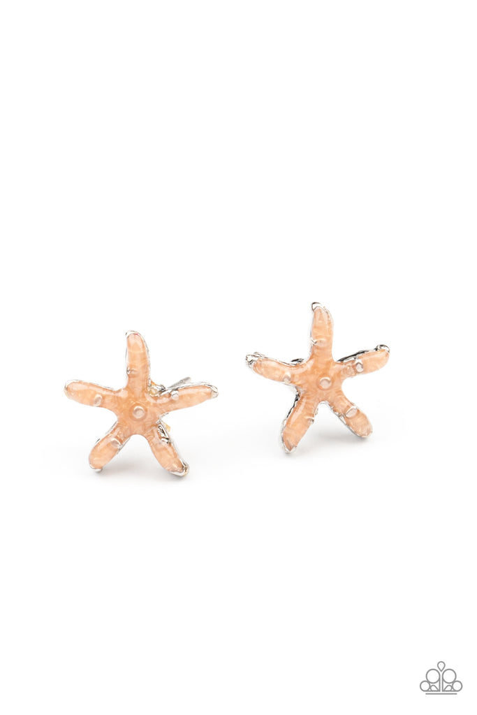 Starlet Shimmer Earrings-Ocean & Iridescent-Paparazzi - The Sassy Sparkle