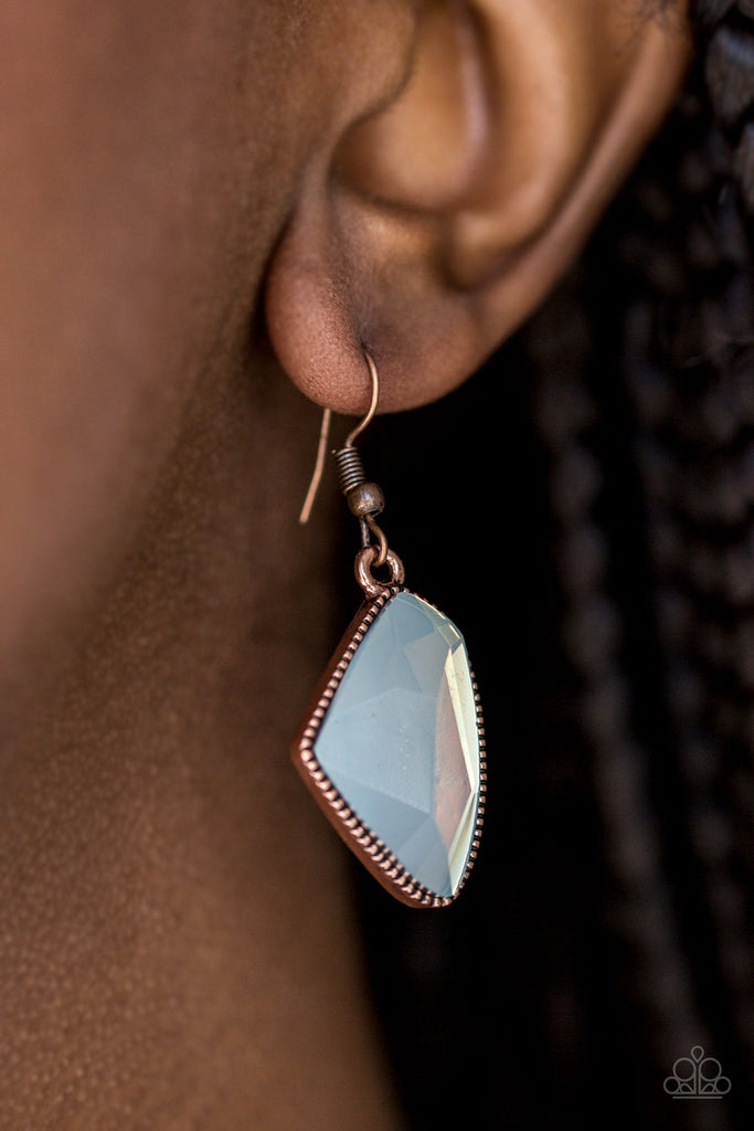 Mystic Mist-Copper Earrings - The Sassy Sparkle