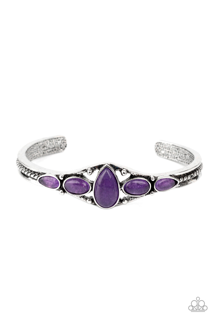 Dream Beam - Purple Bracelet-Paparazzi - The Sassy Sparkle