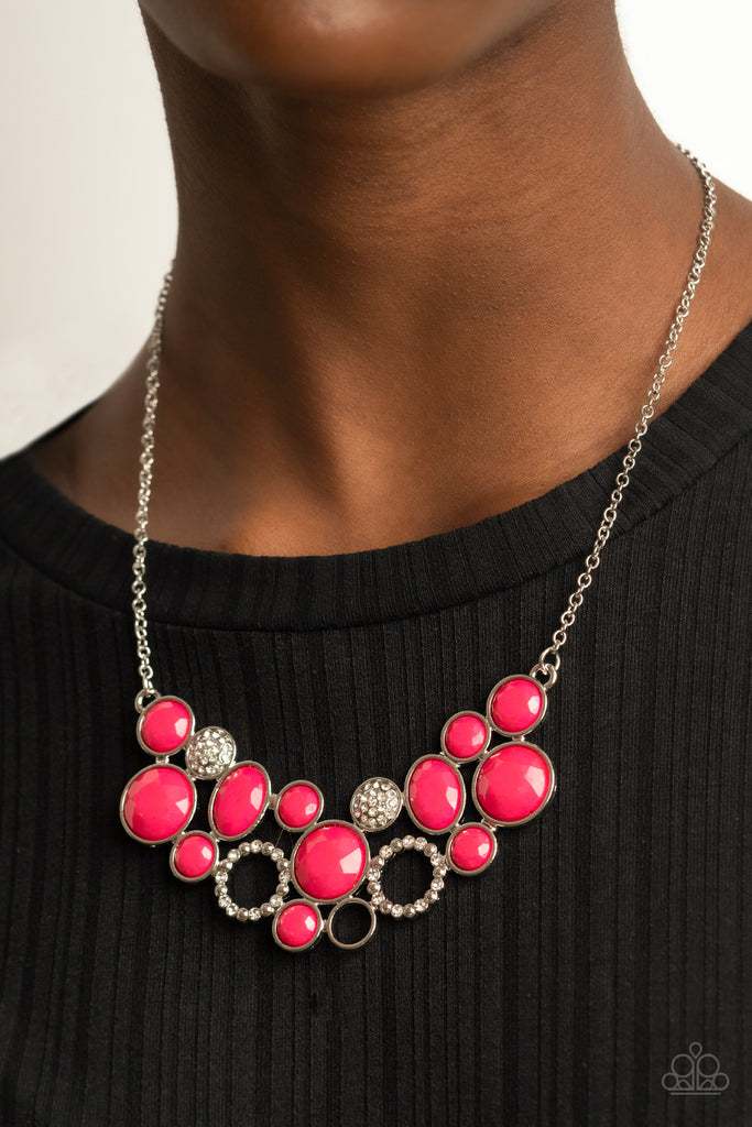 Extra Eloquent - Pink Necklace-Paparazzi