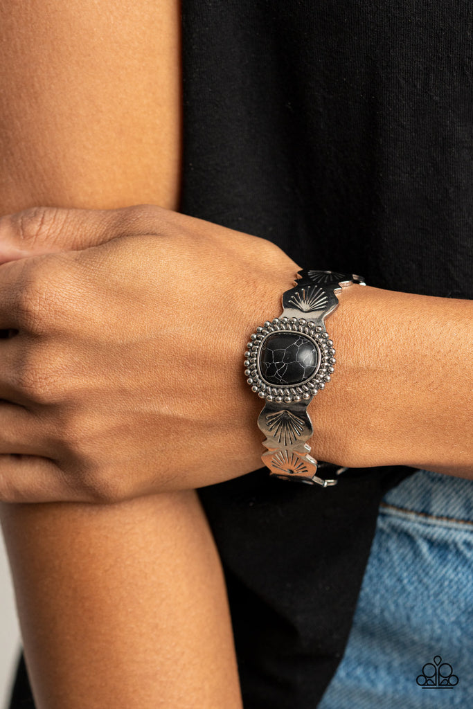 Oceanic Oracle - Black Bracelet-Paparazzi