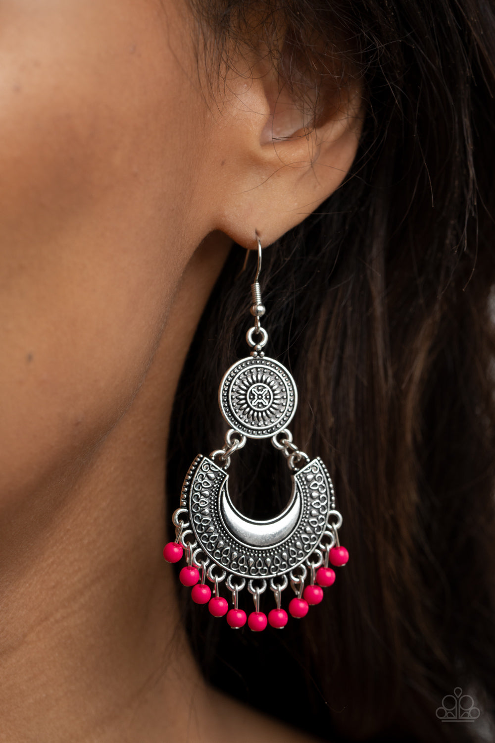 Paparazzi Earring ~ Sophisticated Starlet - Pink – Paparazzi Jewelry |  Online Store | DebsJewelryShop.com