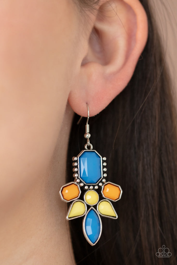 Vacay Vixen - Multi Earring-Paparazzi