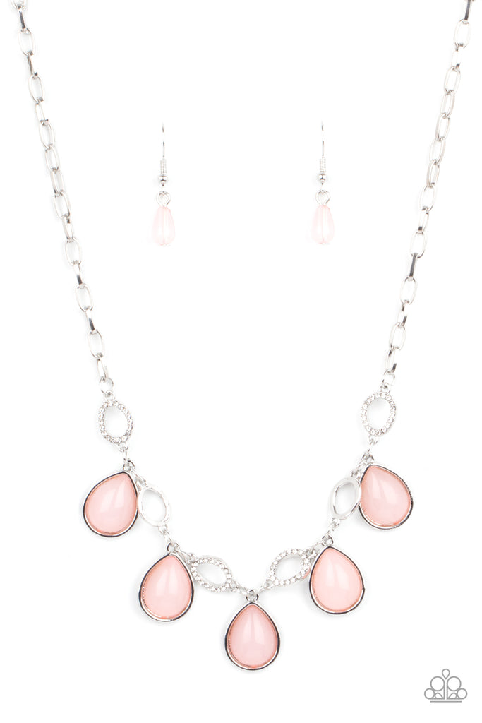 Majestically Mystic - Pink Necklace-Paparazzi