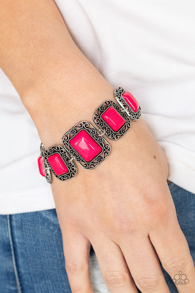 Retro Rodeo - Pink Bracelet-Paparazzi