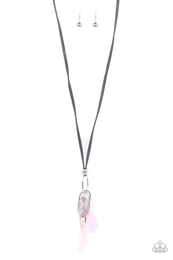 Fundamentally Flirtatious - Pink-Paparazzi Necklace - The Sassy Sparkle