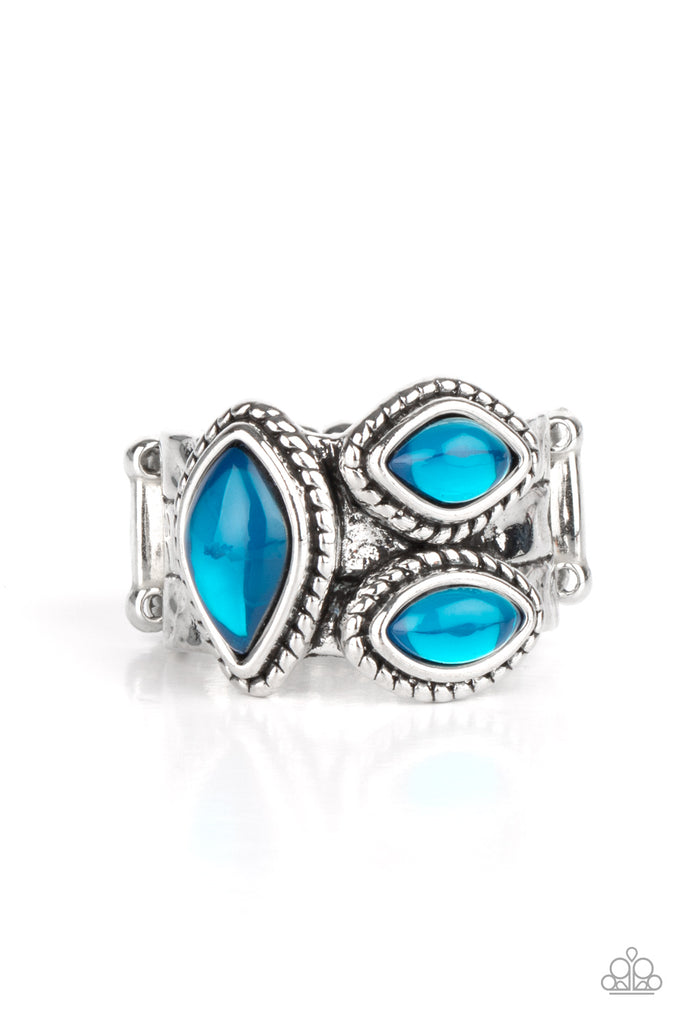 The Charisma Collector - Blue Ring-Paparazzi
