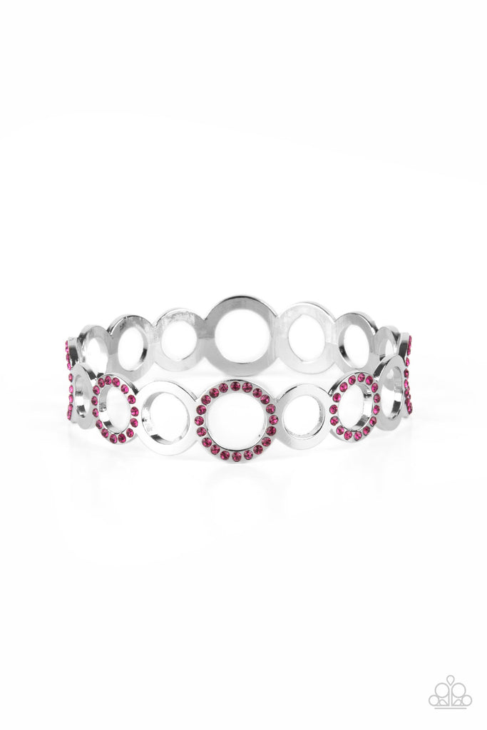 Future, Past, and POLISHED - Pink Bracelet-Paparazzi