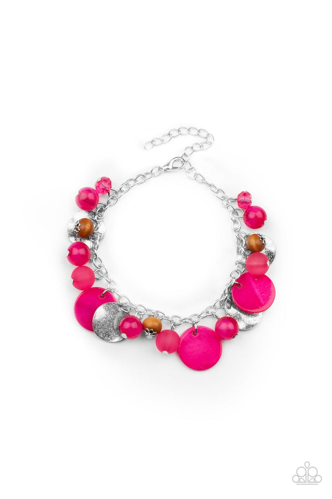 Springtime Springs - Pink Paparazzi Bracelet - The Sassy Sparkle