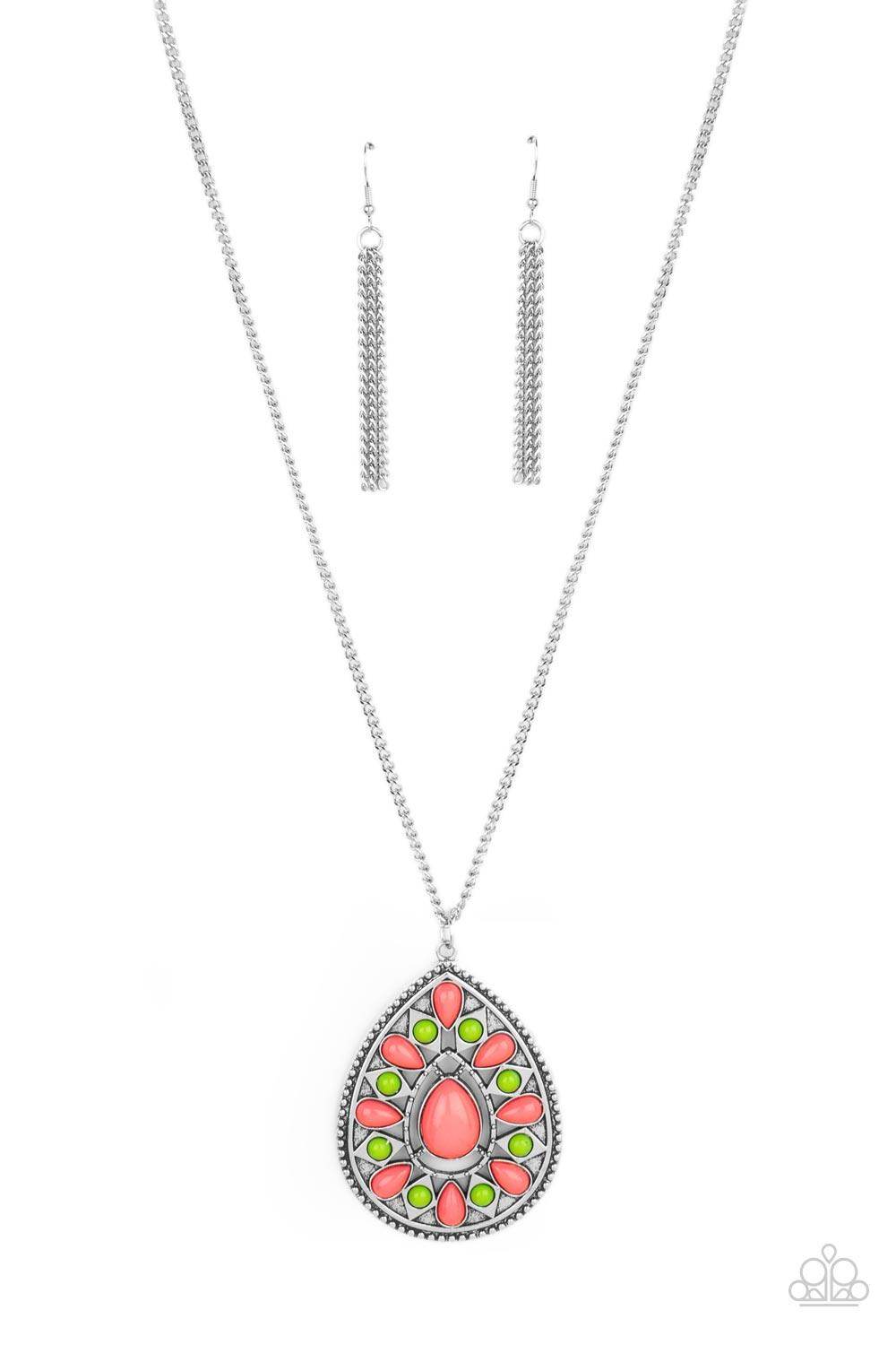 Retro Prairies - Multi Necklace-Paparazzi
