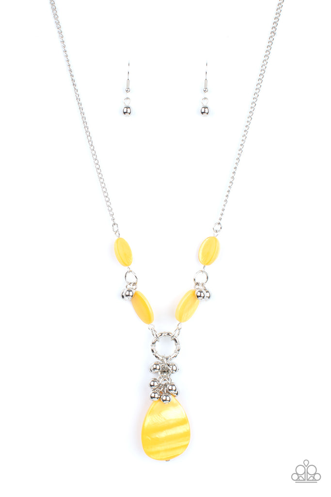 Summer Idol - Yellow Necklace-Paparazzi