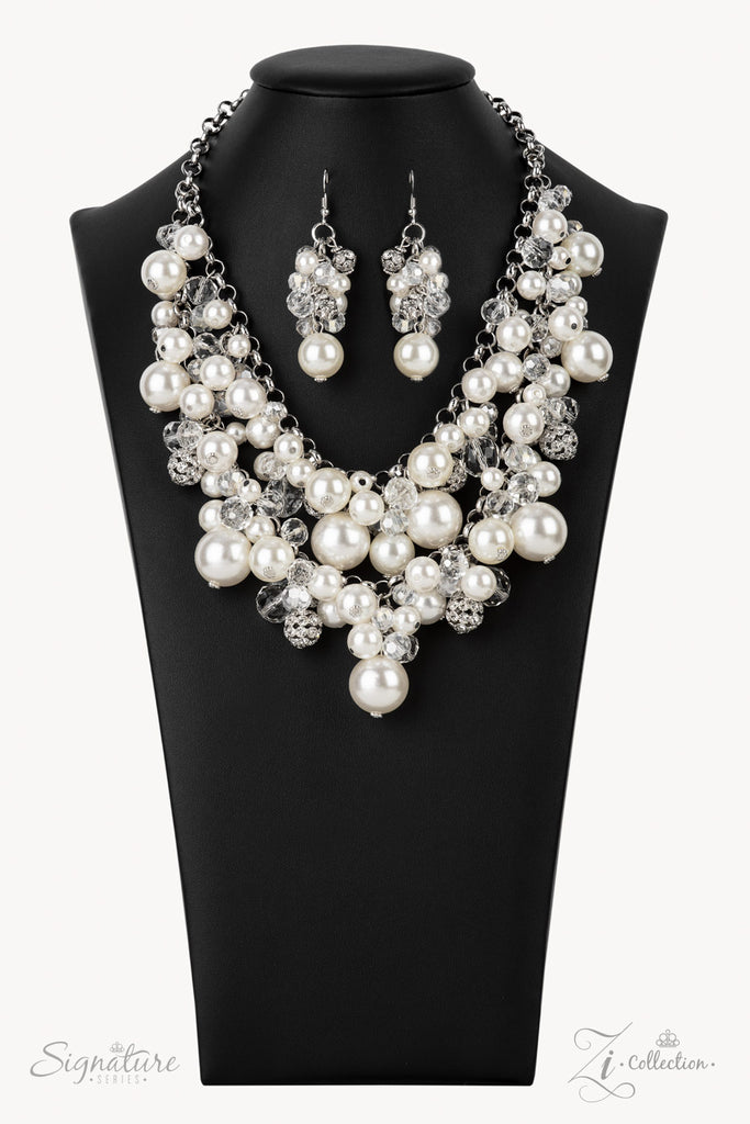 The Janie-2021 Zi Necklace-Paparazzi - The Sassy Sparkle