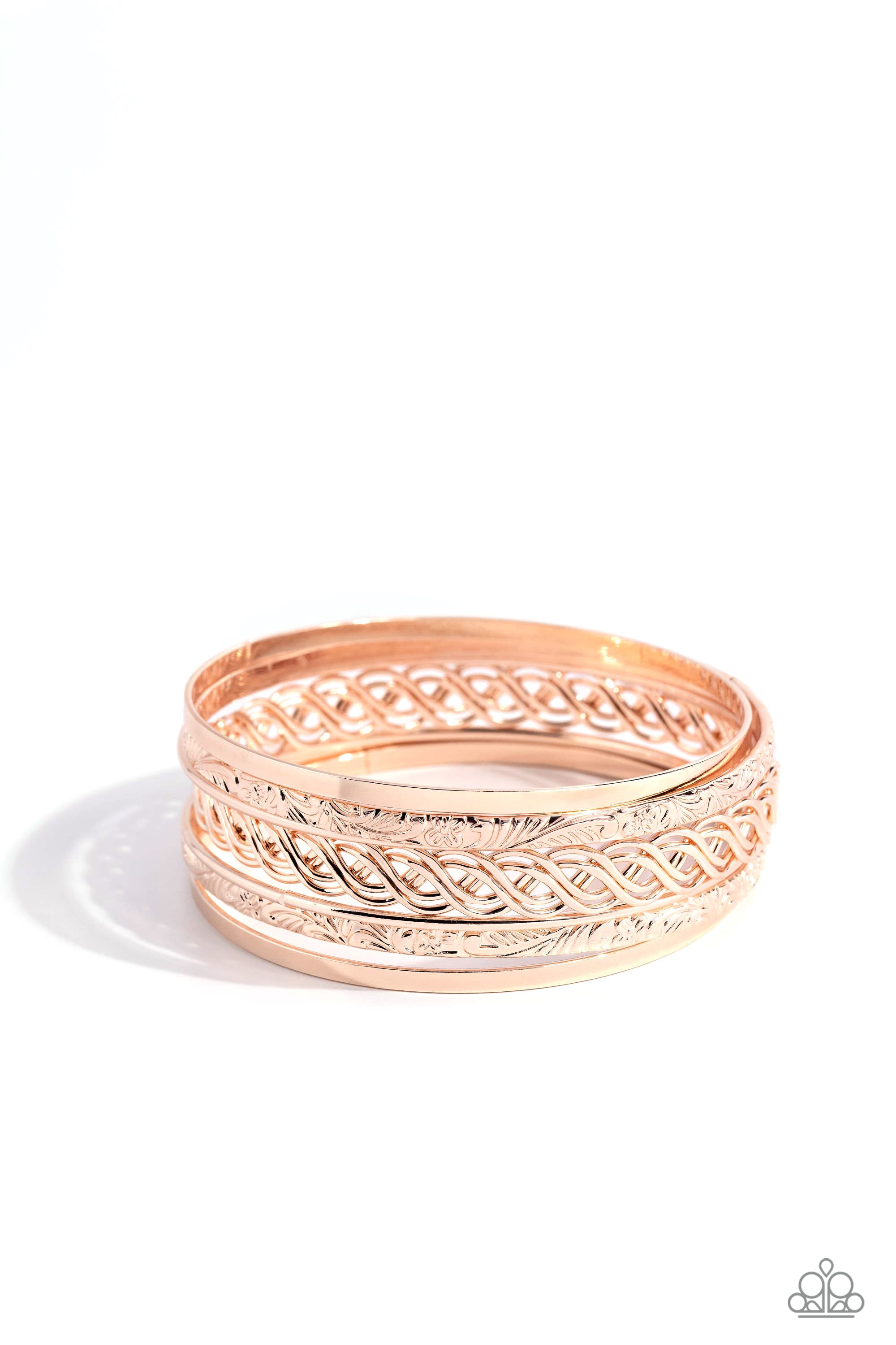 Rose gold bracelet on sale paparazzi