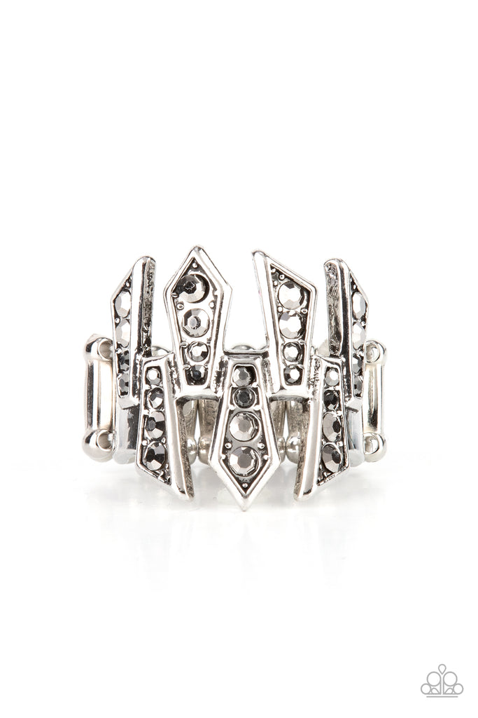 Juxtaposed Jewels - Silver - The Sassy Sparkle