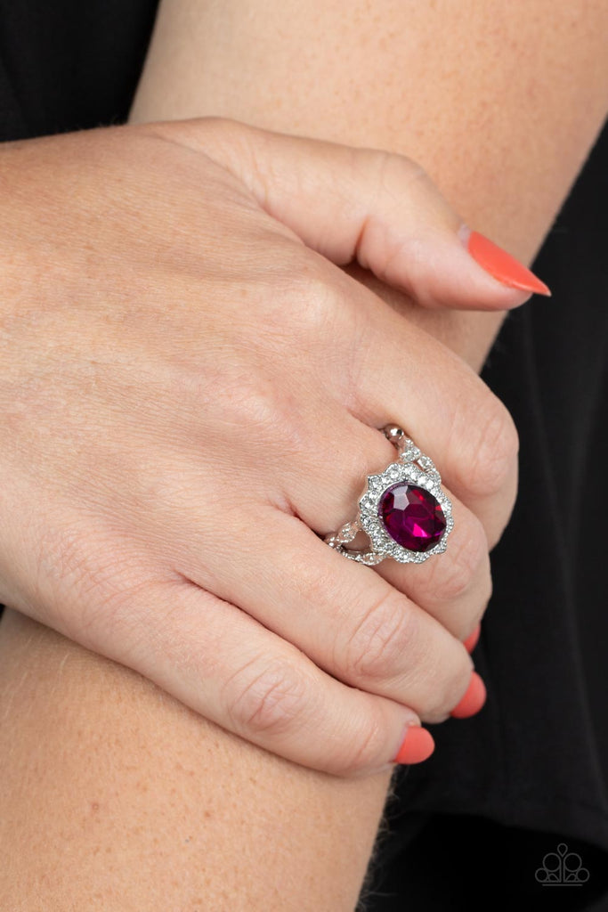 Oval Office Opulence - Pink Paparazzi Ring - The Sassy Sparkle