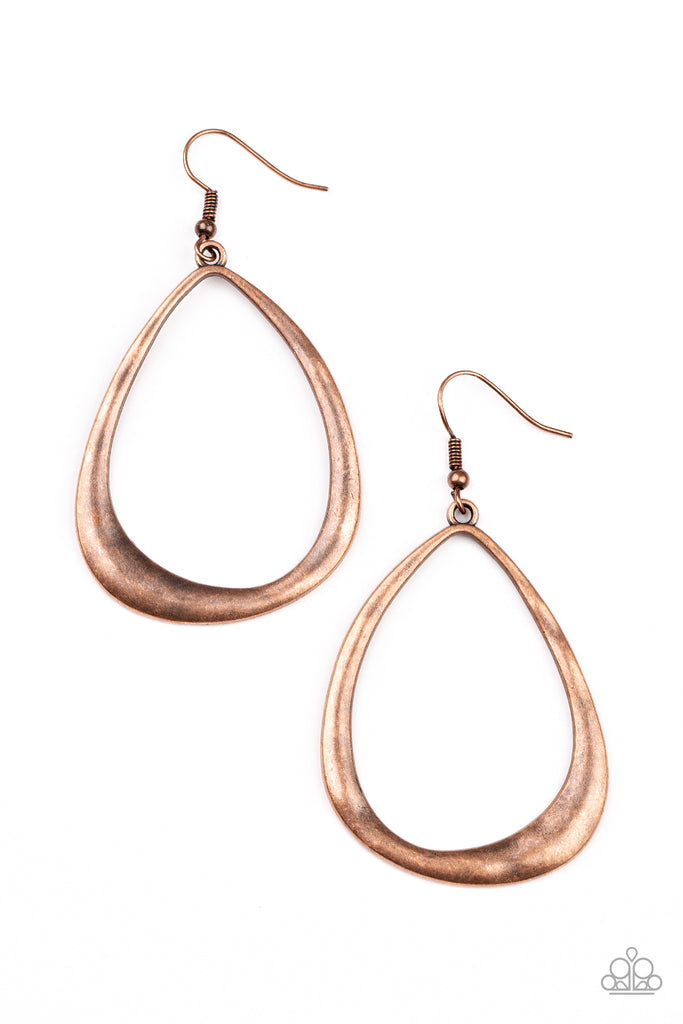 ARTISAN Gallery - Copper Paparazzi Earring - The Sassy Sparkle