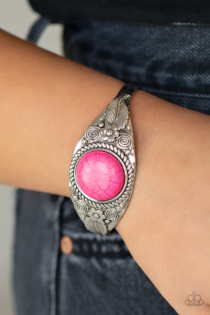 Whimsically Winslow - Pink Paparazzi Bracelet