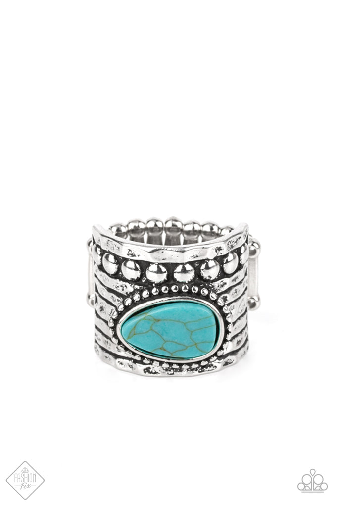 Eco Energy - Blue Ring-Paparazzi - The Sassy Sparkle