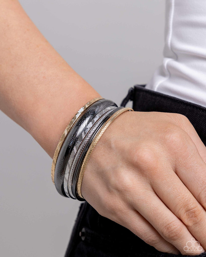 Stackable Stunner - Multi Bracelet-Paparazzi