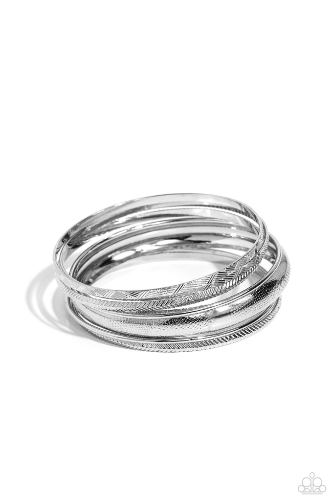 Stackable Stunner - Silver - The Sassy Sparkle